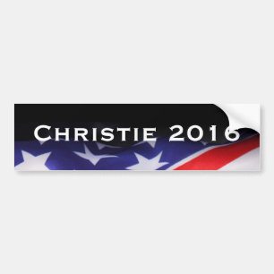 CHRISTIE 2016 Modern Campaign Bumper Sticker