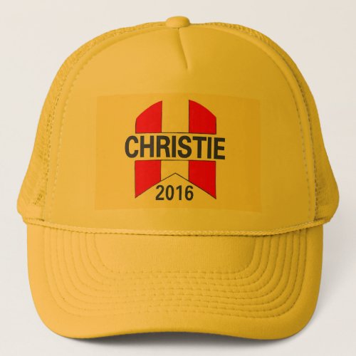 Christie 2016 trucker hat