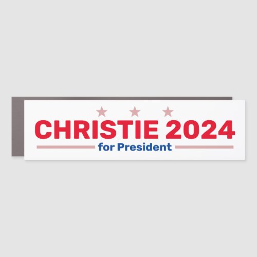 Christie 2024 bumper magnet