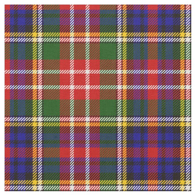 Christie Scottish Clan Tartan Fabric (Close Up)
