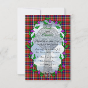 Christie Scottish Wedding Invitation