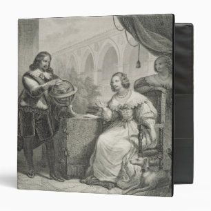 Christina (1626-89) Queen of Sweden, from a series Binder