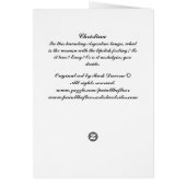 Christina Cards (Back)