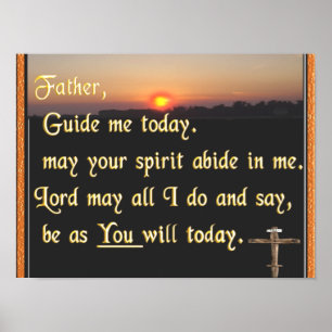 Christina Prayer Poster