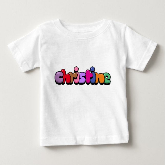 Christine Baby T-Shirt (Front)