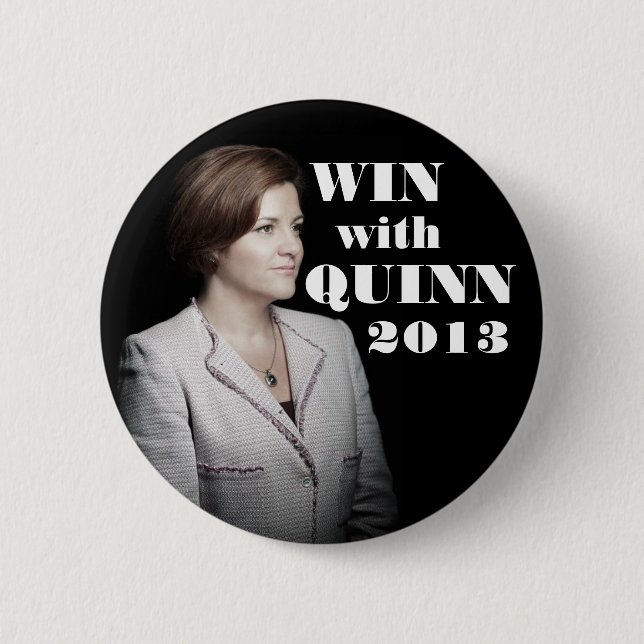 Christine Quinn for Mayor Button (Front)
