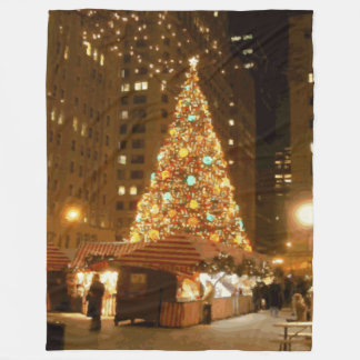 Christkindlmarket - December 21, 2005 in Chicago Fleece Blanket