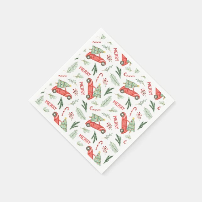 Christmas ペーパーナプキン napkins (Corner)