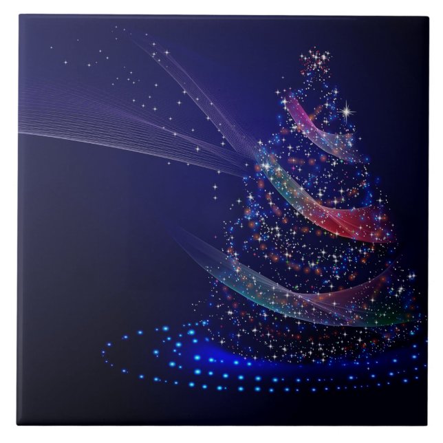 Christmas 001 ceramic tile (Front)