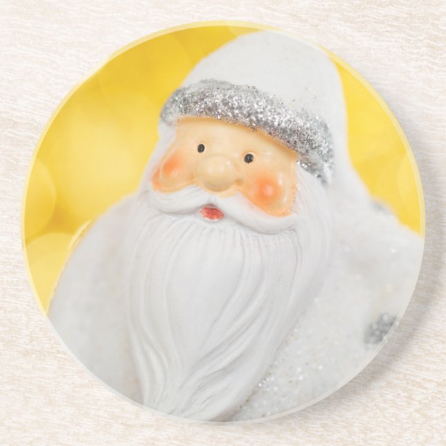 Christmas 004 sandstone coaster (Front)