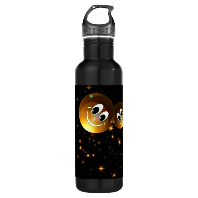 Christmas 007 stainless steel water bottle (Front)