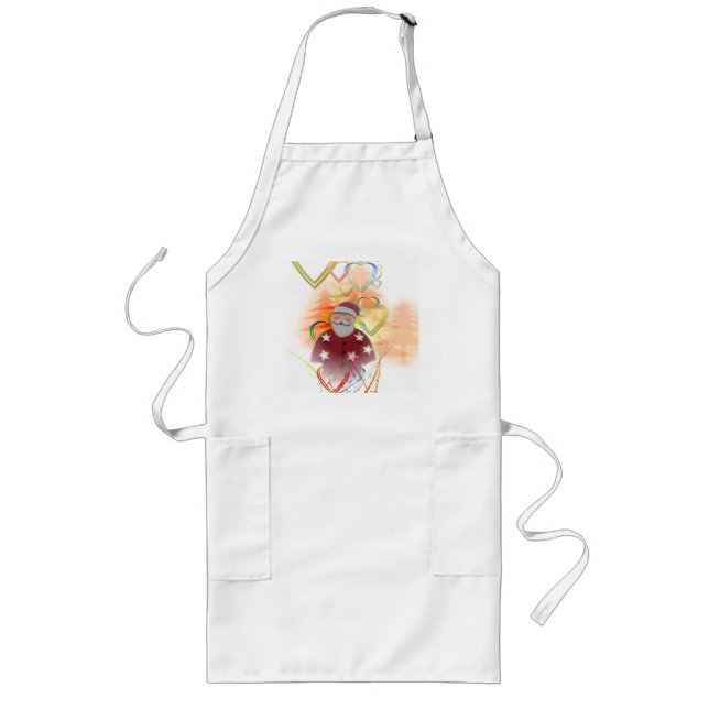 Christmas 013 long apron (Front)