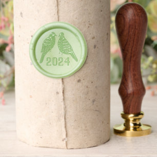 Christmas 12 days of Christmas Two turtle Doves Wax Seal Stamp