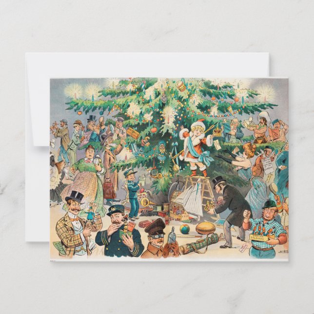 Christmas 1902 card (Front)