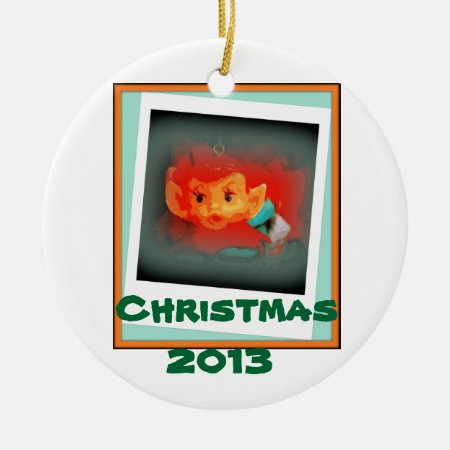 Christmas 2013  Elf Ornament