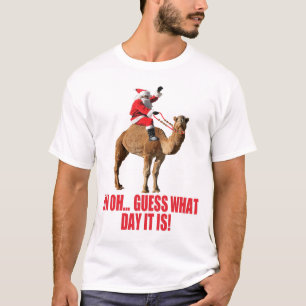 Christmas 2013 Hump Day Camel and Santa T-shirt