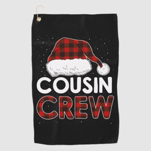 Christmas 2021 Cousin Crew Golf Towel