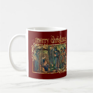 Christmas 2021 Jesus Nativity Manger Bethlehem  Coffee Mug