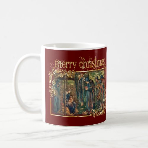 Christmas 2021 Jesus Nativity Manger Bethlehem  Coffee Mug