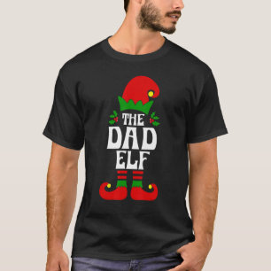 Christmas 2021 Outfit Dad Elf Matching Family Grou T-Shirt