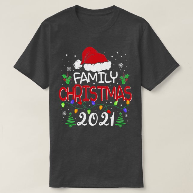 Christmas 2022 Matching Family Team Santa Squad Pa T-Shirt (Design Front)