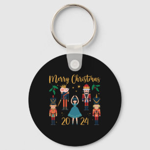Christmas 2024 Clara And Nutcracker Ballet Pajama Keychain