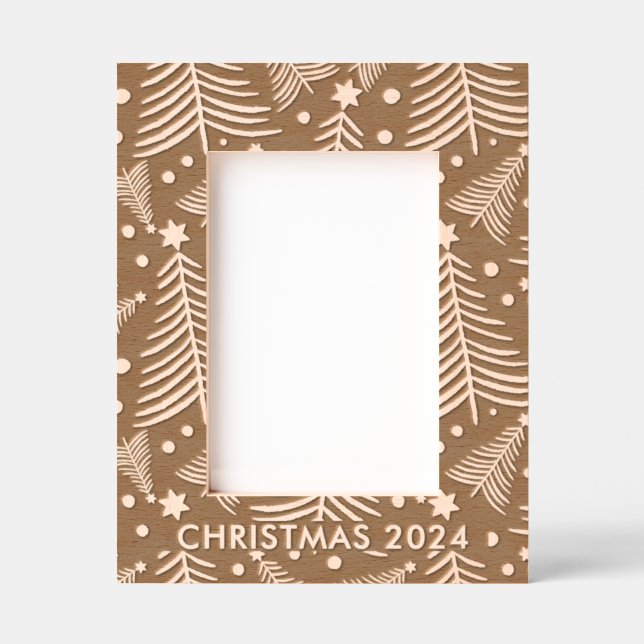 Christmas 2024 Keepsake Engraved Frames (Front)