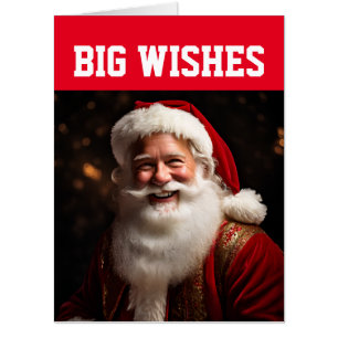 CHRISTMAS 2024 SANTA HUGE BIGGEST GREETING CARD