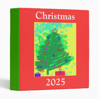 Christmas 2025 - 3 ring binder