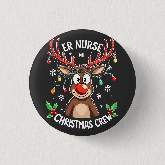 christmas 2025, button (Front)
