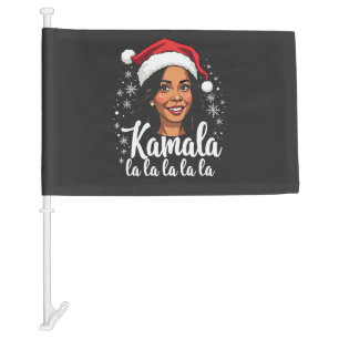 christmas 2025, car flag