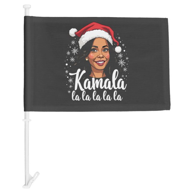 christmas 2025, car flag (Front)