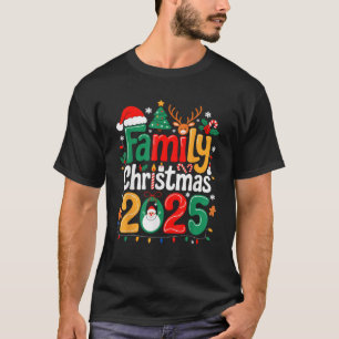 Christmas 2025 Family Matching Costume Team Santa T-Shirt