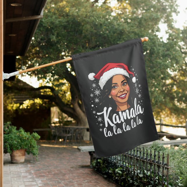 christmas 2025, house flag (In SItu)