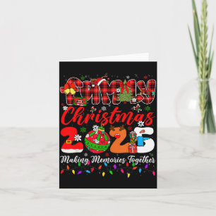 Christmas 2025 Xmas Lights Making Memories Togethe Card