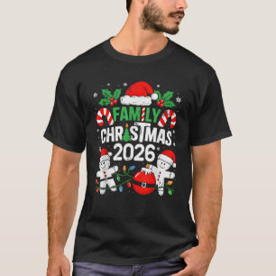 Christmas 2026 Family Matching Costume Team Santa T-Shirt