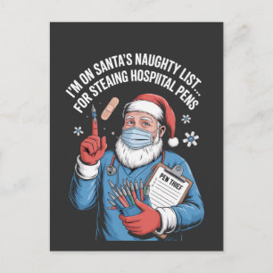 christmas 2026,  invitation postcard