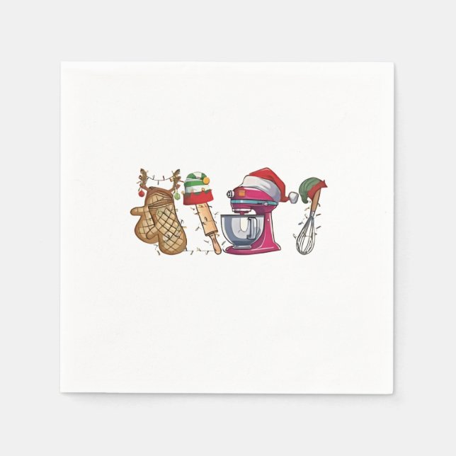 christmas 2026,  napkins (Front)