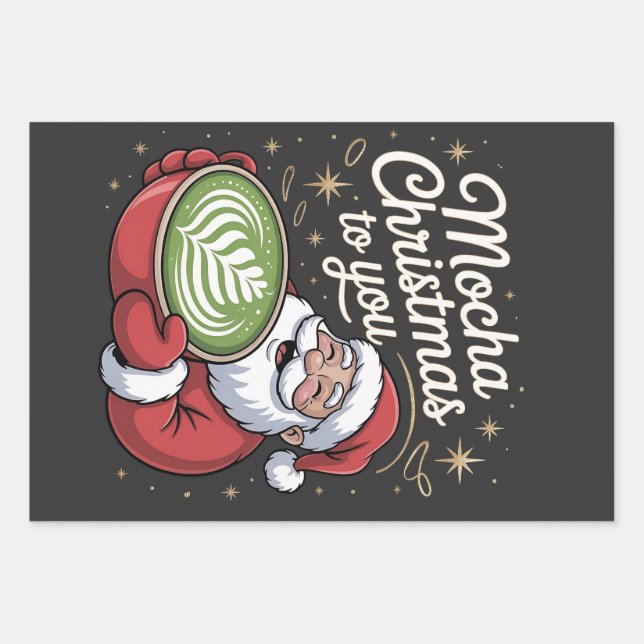 christmas 2026,  wrapping paper sheets (Front)