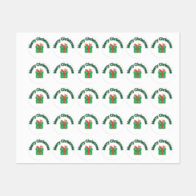 Christmas 23 Multi Stickers  (Sheet)