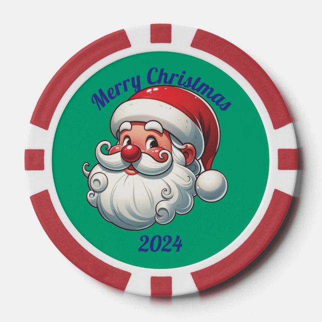 Christmas 24 Santa chip (Front)