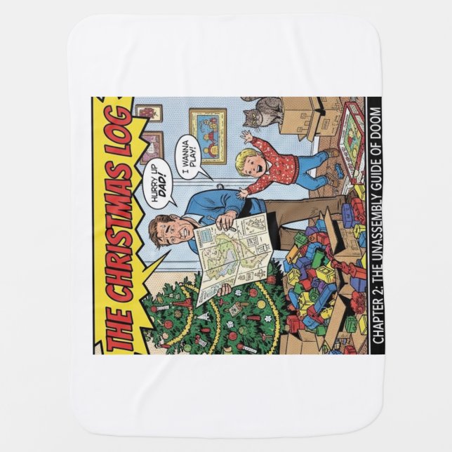 christmas 2 baby blanket (Front)