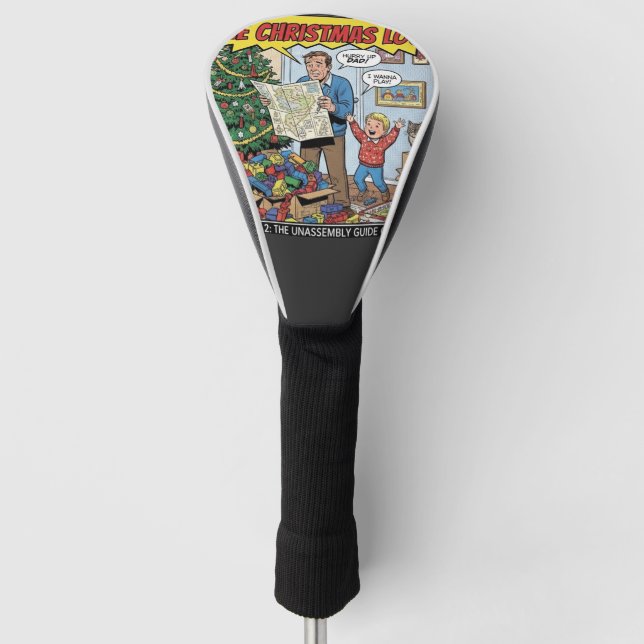 christmas 2 golf head cover (Front)