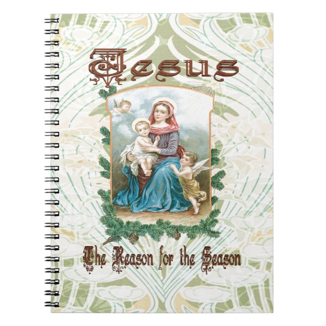 Christmas 2 - Jesus is the Reason for Season Notebook (Front)