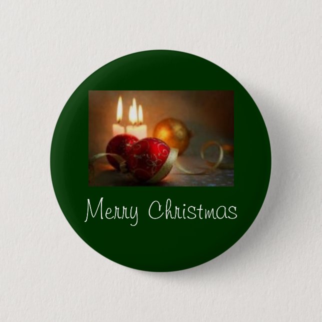 Christmas 2 pinback button (Front)