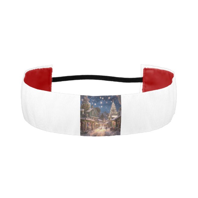 Christmas 3. athletic headband (Front)