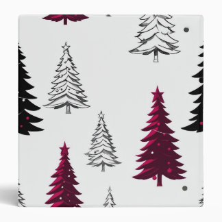 Christmas 3 Ring Binder