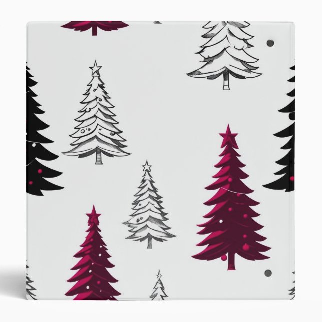 Christmas 3 Ring Binder (Back)