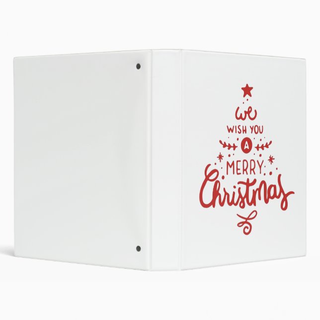 Christmas  3 ring binder (Background)