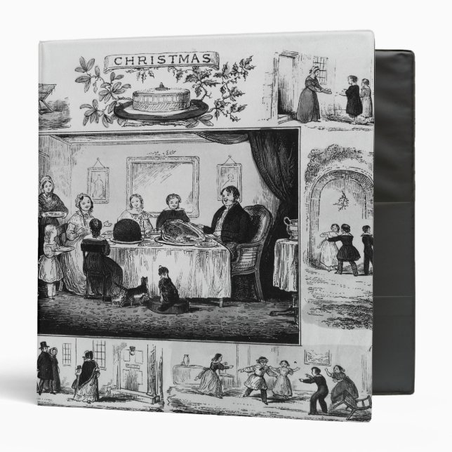 Christmas 3 Ring Binder (Front/Inside)